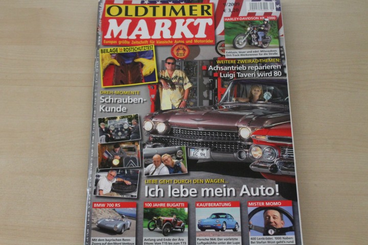Deckblatt Oldtimer Markt (09/2009)